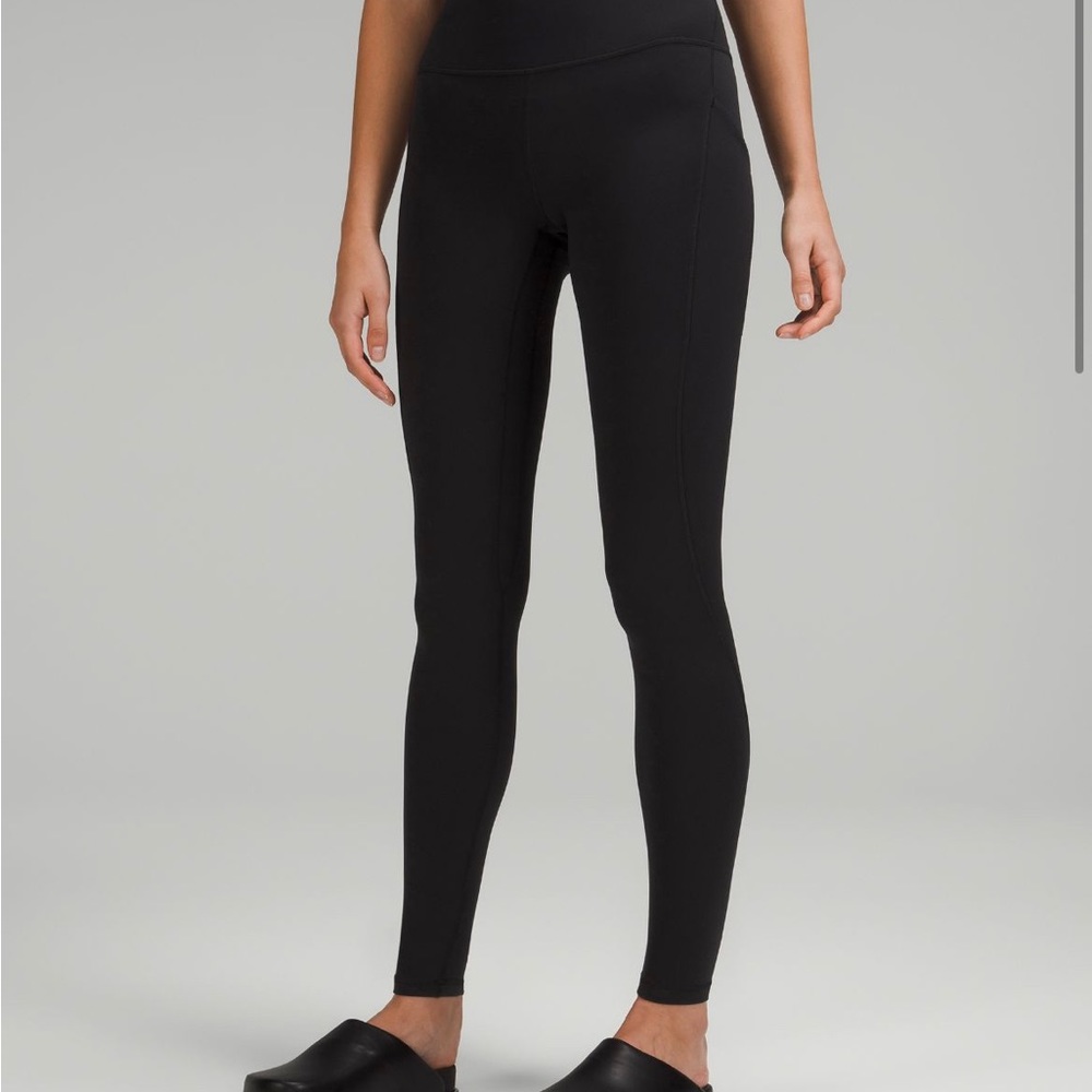 Black Lululemon align leggings
